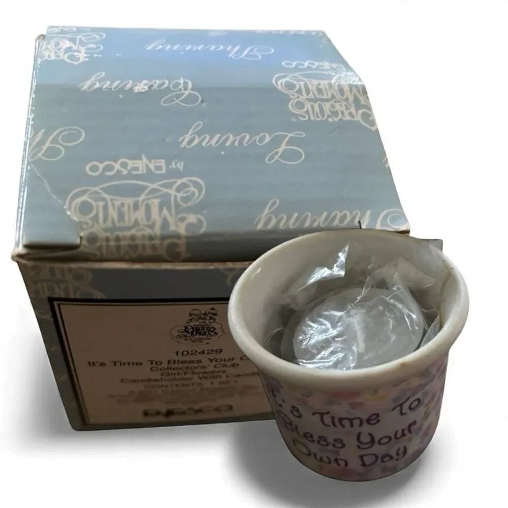 Precious Moments Enesco 102429 It’s Time To Bless Your Own Day Candle *New*